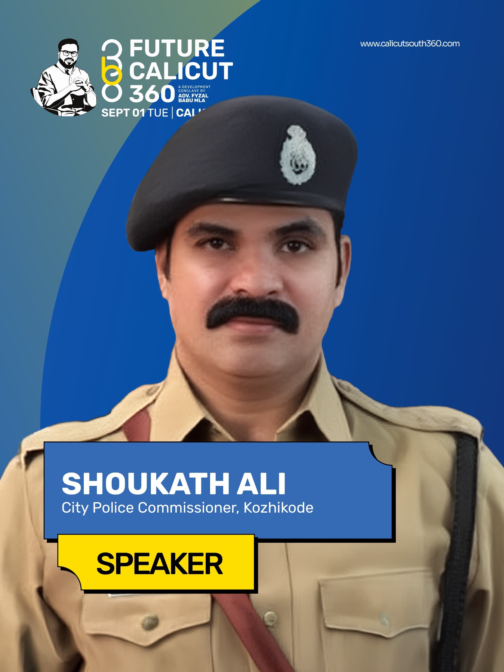 Shoukath Ali, City Police Commissioner, Kozhikode